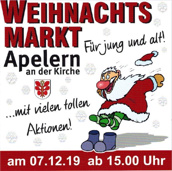 Weihnachtsmarkt Apelern 2019